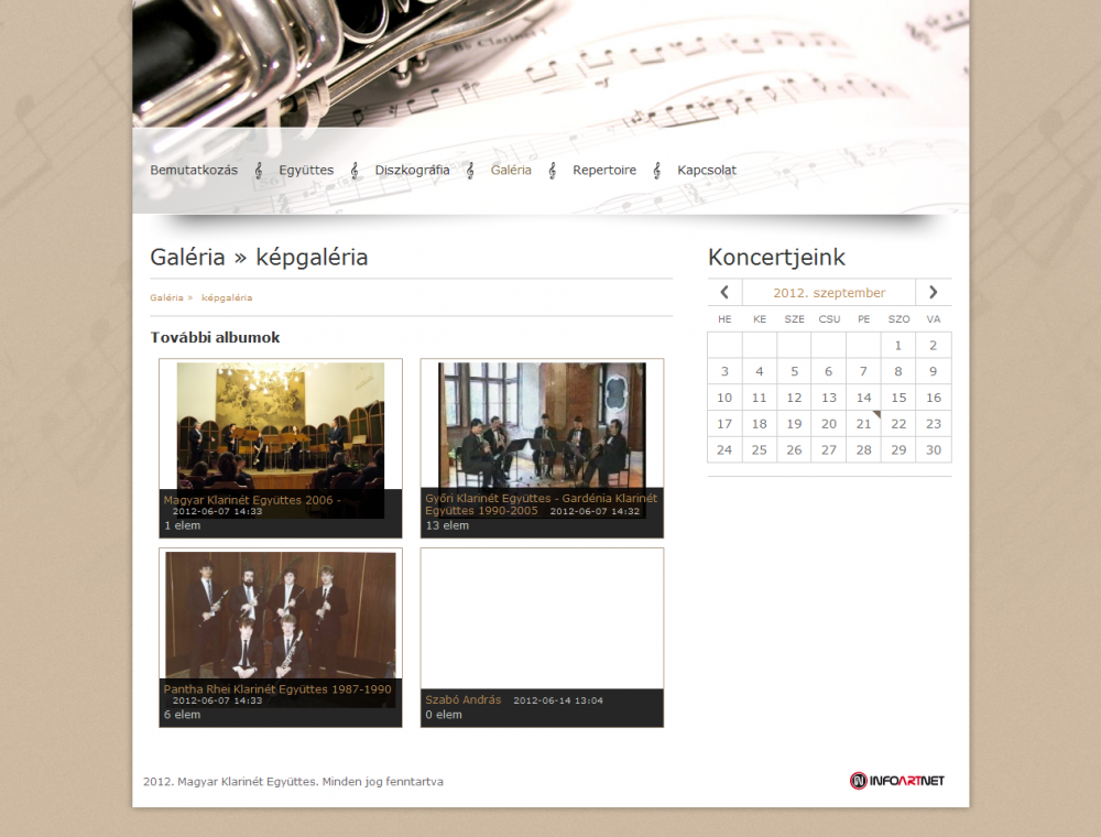 MKE honlapjának galéria képei