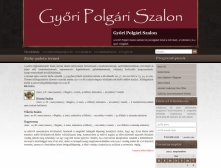 Zichy-palota weboldalának képe