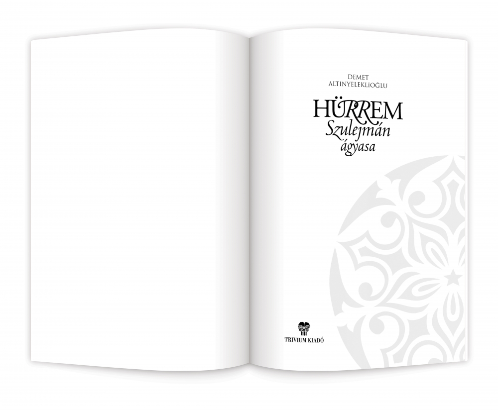 Hürrem sorozat könyveinek tördelése