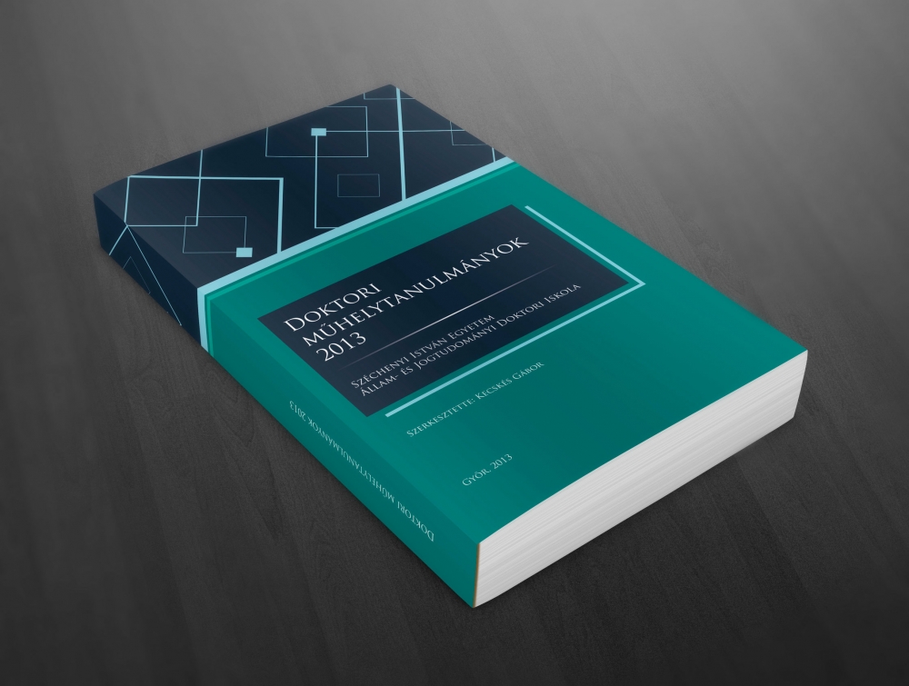 Széchenyi István Egyetem könyv