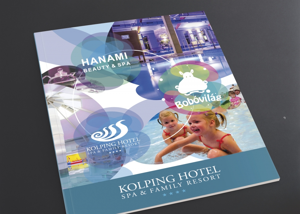 A Kolping Hotel pályázat kiadványterve
