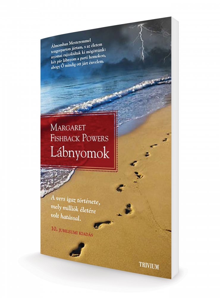 Lábnyomok c. könyv tördelése