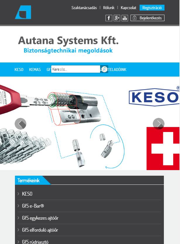 Autana Systems Kft. (http://www.autana.hu) - tablet nézet (álló)