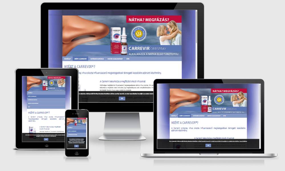 Carrevir (Sager Pharma) (http://carrevir.hu) - reszponzív nézetek