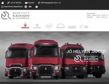 Bontott RENAULT (TIMX Kft.) (http://bontottreanultkamion.hu) - tablet nézet (fekvő)
