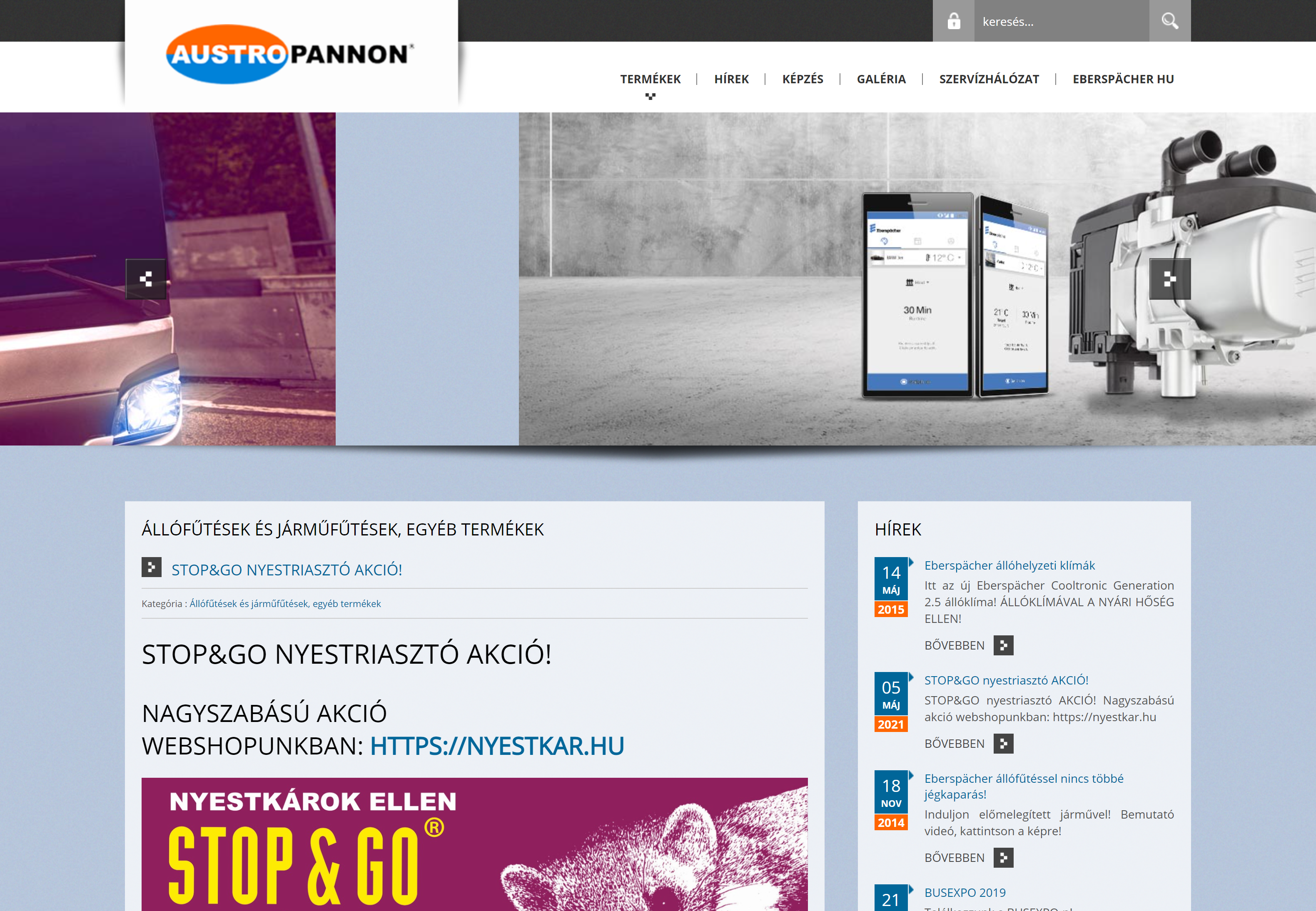 Austropannon (http://www.austropannon.hu/) - Kezdőlap