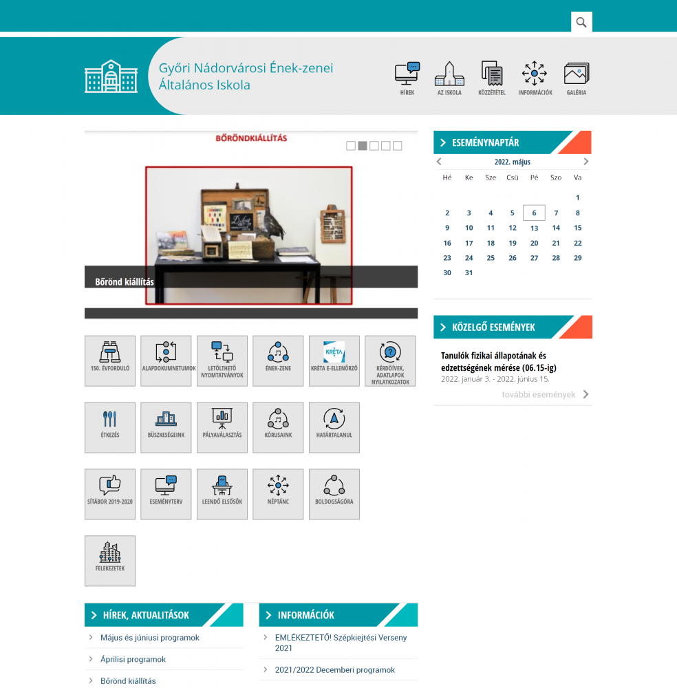 Győri Nádorvárosi Ének-zenei Általános Iskola (https://nadorgyor.hu/kezdolap) - Kezdőlap
