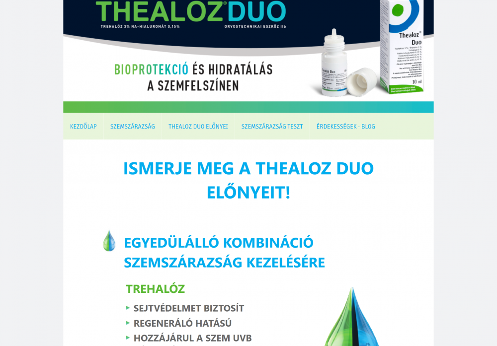 Sager Pharma - Thealoz Duo (https://thealozduo.hu/kezdolap) Kezdőlap
