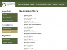Hajléktalanokat Segítő Szolgálat Győr (http://hssz.hu/kezdolap) - Tablet fekvő nézet