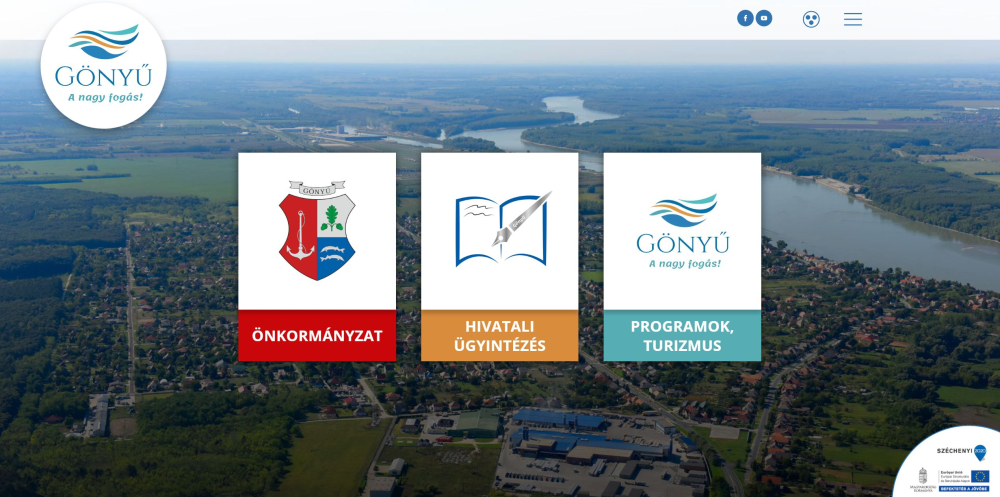 Gönyű község weboldala HD-nézetben